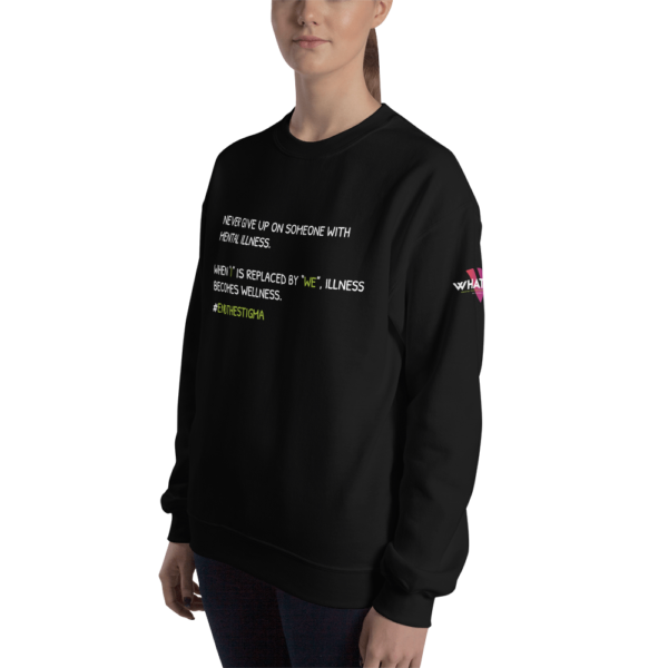 Series 1 – Mental Health | Unisex Sweatshirt | Turn illness into wellness - Image 2