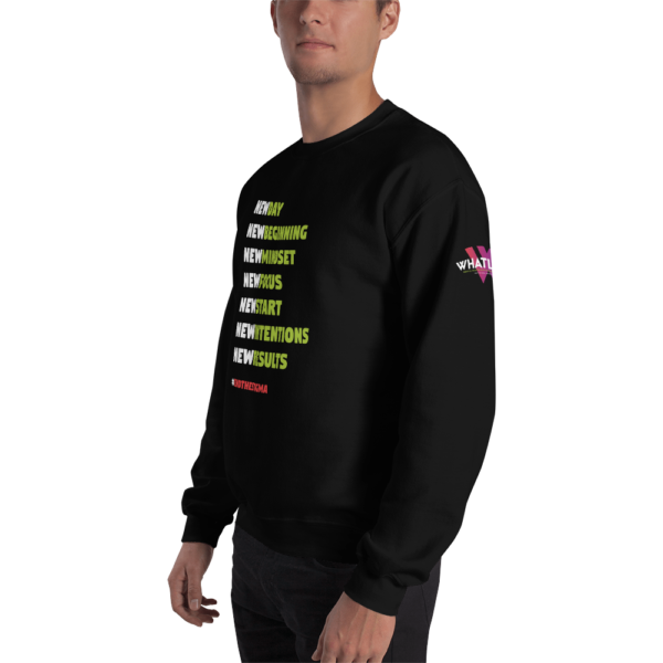 Series 1 – Mental Health | Unisex Sweatshirt | New Day, New Results - Image 2