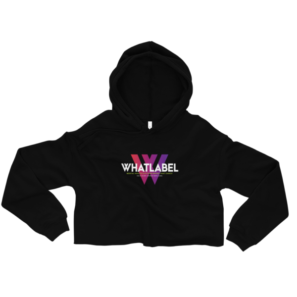 Whatlabel Original | Branded Crop Hoodie