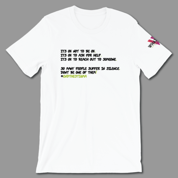 Series 1 – Mental Health | Short-Sleeve Unisex T-Shirt | Its Ok Not to be Ok!