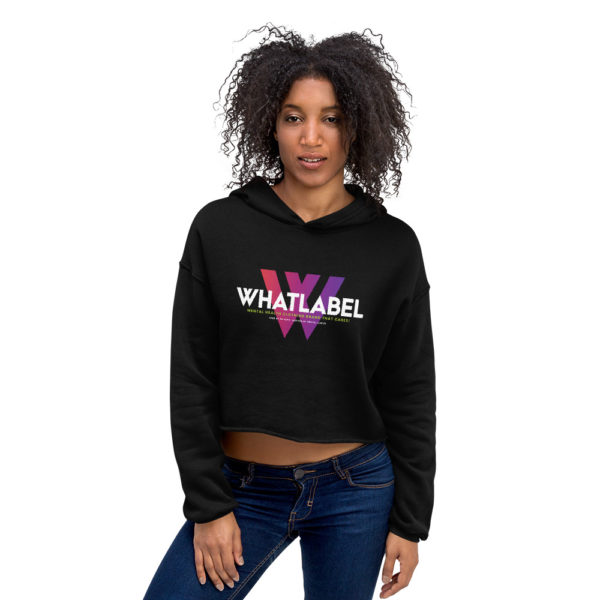 Whatlabel Original | Branded Crop Hoodie - Image 2