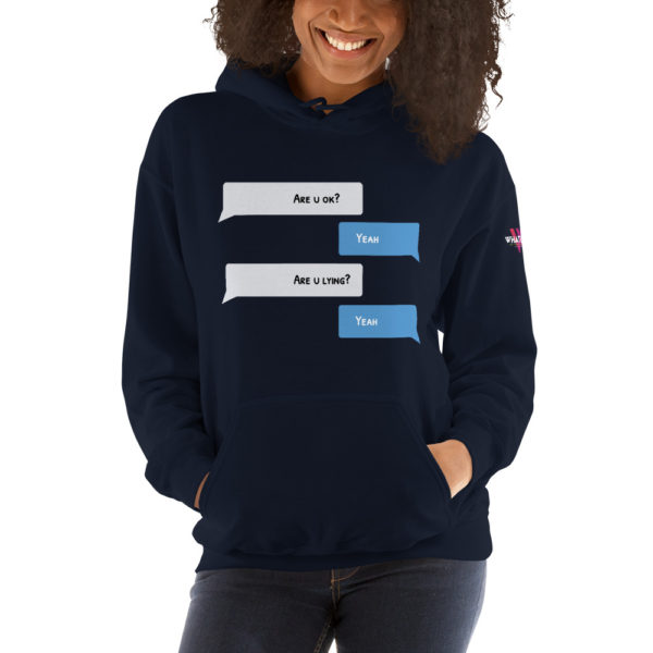Series 1 - Mental Health | Hooded Sweatshirt | Are u ok? - Image 4