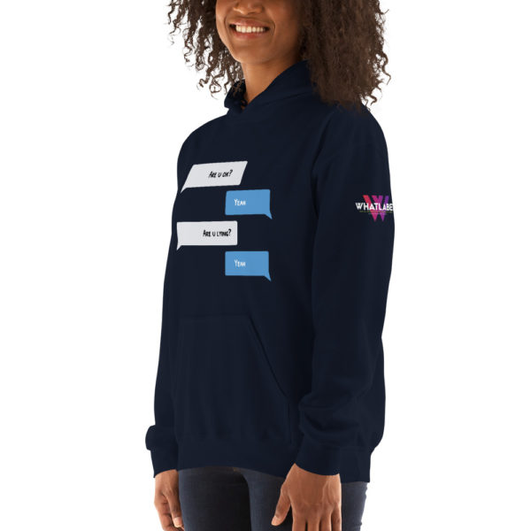 Series 1 - Mental Health | Hooded Sweatshirt | Are u ok? - Image 5