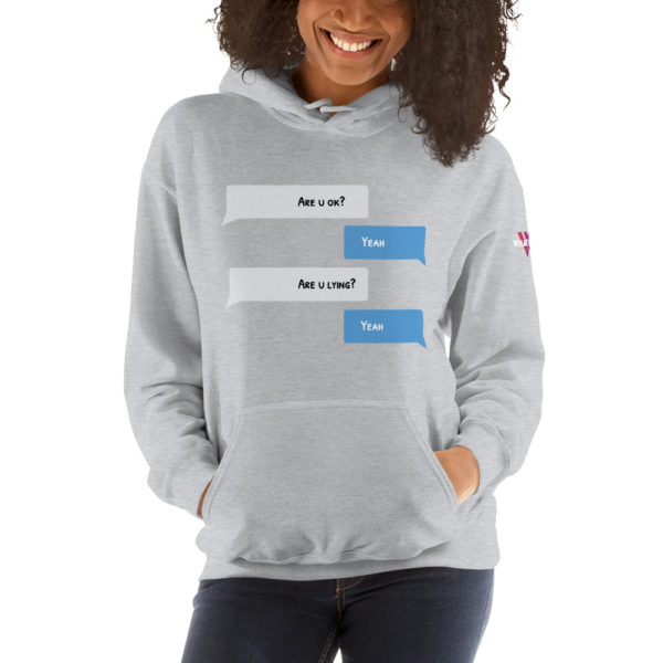 Series 1 - Mental Health | Hooded Sweatshirt | Are u ok? - Image 6